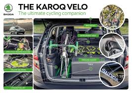 Skoda karoq boot space monkey and mouse. Skoda Karoq Velo Every Cyclist S Wildest Dream We Love Cycling Magazine
