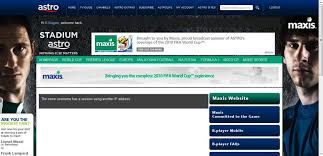 All 64 nail biting matches live will be broadcast on the dedicated fifa world cup. Maxis 2010 Fifa World Cup Live Online Stream Not For All Subscribers