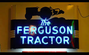 Fast & free shipping on many items! The Ferguson Tractor Neon Sign Neon Signs Old Tractor Old Tractors