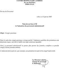 Changer la durée d'un cdd. Modele Note De Service Paperblog