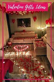 Valentine Gifts Ideas For Him For Her And For Friends Romantic Room Surprise Romantic Room Decoration Valentine Bedroom Decor