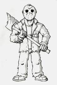Select from 32084 printable coloring pages of cartoons animals nature bible and many more. Jason Coloring Pages Friday The 13th Activity Shelter