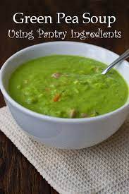 Pantry Green Pea Soup Recipe Green Pea Soup Pea Soup Split Pea Ham Soup
