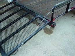 Electric trailer ramp lift assist. Tailgate Lift Assist By Jniolon Homemade Tailgate Lift Assist Fabricated From 2 Square Steel Tubing Utilize Homemade Trailer Utility Trailer Trailer Ramps