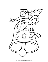 Set off fireworks to wish amer. Christmas Bell Coloring Page Free Printable Pdf From Primarygames
