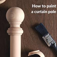 Check spelling or type a new query. How To Paint An Unfinished Curtain Pole Just Fabrics