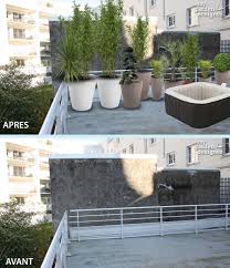 epingle sur terrasse balcon