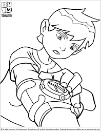 Coloring pages ben 10 is your kid fan of ben 10 character? Ben 10 Coloring Sheet Is Using His Watch Coloring Pages Cartoon Coloring Pages Pirate Coloring Pages