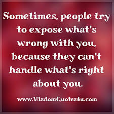 From what i know from different personal contacts which i have, rt&sp are far from being homogeneous organizations. Sometimes People Try To Expose What S Wrong With You Wisdom Quotes