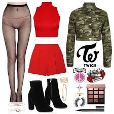 Twice Like Ooh Ahh Mv Inspired Outfit Shoplook I like twice alot and think their like ooh ahh styling is probably one of the best debut stylings in kpop compared to nayeon looking like some farmer lmao but it all changed why though? twice like ooh ahh mv inspired outfit