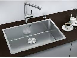 Evier 1 Bac En Acier Inoxydable Blanco Andano 700 If By Blanco Evier Cuisine Inox Evier Cuisine Armoires Cuisine Modernes