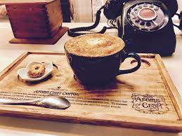 Carefully And Artistically Crafted Creme Brulee Latte From Aroma Craft Coffee In Walnut California Usa Coffee Crafts Latte Creme Brulee