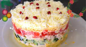 Рецепт праздничного салата с куриной грудкой Сердце - идеальное блюдо для праздничного стола