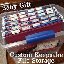 Cobo Baby Gift Idea Custom Keepsake File Storage Baby Boy Gifts Baby Organization New Baby Products