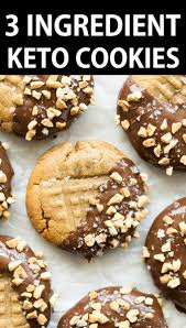 They taste just as delicious as classic 3 ingredient no flour peanut butter 1 c peanut butter 1 c sugar 1 egg mix well bake 350 min you're welcome :) 3 ingredient no flour peanut butter. Keto Peanut Butter Cookies 3 Ingredients The Big Man S World