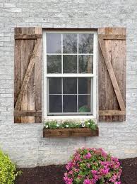 Add Rustic Charm To Your Space With These Decorative Rustic Window Shutters These Shutters Are Window Shutters Decor Window Shutters Exterior Rustic Exterior