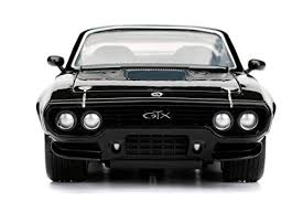 We don't know how it will abuse the laws of physics. Jada Toys Fast Furious 1 24 Dom S Plymouth Gtx Die Cast Car Toys For Kids And Adults Black Standard Pricepulse