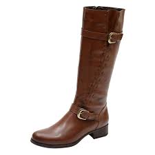 Bota Montaria Feminina Brandy Couro Legítimo