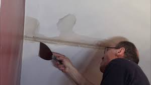 The same goes for painting, as it's often easier to feather new paint into a larger area, or even paint the whole ceiling, in the case of a larger leak. How To Fix Ceiling After Water Damage Kak Ispravit Potyok V Potolke Youtube