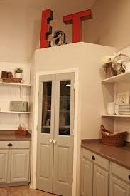 Corner Pantry With The Double Doors Or Bi Fold Door Would Work As Well Corner Pantry Kitchen Corner Kitchen Remodel