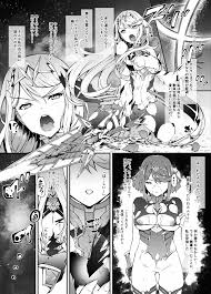 ゼノブレイド2 ヒカリが卑猥な行為に没頭になる エロ漫画