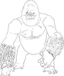 Free printable blaze coloring pages download. Coloring Pages King Kong Coloring Home