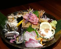 白身魚踊り食い せいもん払い 中洲川端の画像