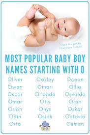 Some of the names are longer and you can create a nickname from it. Baby Boy Names That Start With O Baby Boy Names Unique Baby Boy Names Boy Names
