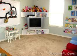 10 Easy Ways To Build Your Own Tv Stand Storage Kids Room Diy Tv Stand Kids Bedroom