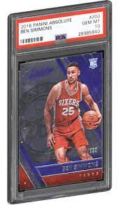 Ending tuesday at 8:47pm pst. Ben Simmons Rookie Card Value Best Ben Simmons Cards Psa Graded