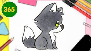 Per iniziare a disegnare a matita è necessario partire da oggetti semplici: Come Disegnare Lupo Kawaii Come Disegnare Animali Youtube