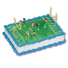 Arsenal themed football player cake with hand crafted sugar figurine. Football Cake Toppers Shop Football Cake Toppers Online
