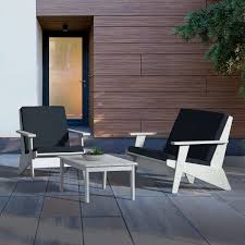 Costco generally carries large sets of patio furniture so it's nice to see this smaller set. Furniture Design Ideas Costco Outdoor Furniture Polywood Adirondack Chair Set
