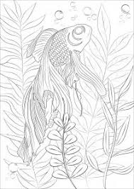 Free for commercial use no attribution required high quality images. Fishes Coloring Pages For Adults