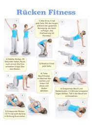 Falsches heben und langes sitzen verschlimmern die symptome, rückengymnastik und kräftigungsübungen für den rücken können die beschwerden dagegen lindern oder gar verhindern. 110 Ruckenschule Ideen In 2021 Ruckenschule Fitnessubungen Ubungen