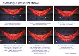 Tuuli is a crescent shaped shawl worked from the center top down. Lotus Crescent Knit Lab