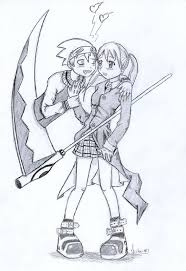 Soul And Maka By Vikita On Deviantart Soul And Maka Soul Eater Anime Soul