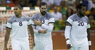 Le jeu se pratique d'abord en extérieur, à 11 contre 11. Jo 2016 Handball H France Allemagne Une Finale Avant L Heure Lens Maville Com