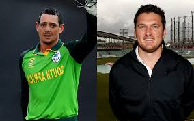 Soon drafted into the test side, he continued his. Quinton De Kock Won T Be South Africa S Test Captain Confirms Graeme Smith
