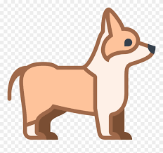 Hunting dogs collection isolated on white clipart. Svg Black And White Download Corgi Clipart Small Corgi Icon Png Download 883876 Pinclipart