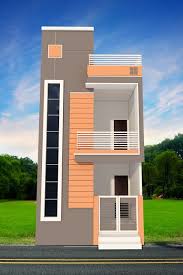 Https Nikshailhomedesign Blogspot Com 2019 01 12x40 House Plan With 3d Elevation Html Small House Design Exterior House Floor Design House Front Design