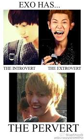 The Pervert Exo Funny Exo Memes Kpop Exo