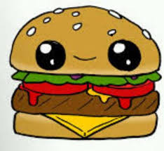 Hamburger Kawaii Dessin Kawaii Dessin Hamburger Hamburger Kawaii