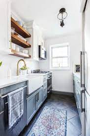 All The Right Decisions For A Galley Kitchen Renovation In Queens Galley Kitchen Renovation Kitchen Design Small Kitchen Layout