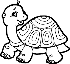 Cool Tortoise Turtle Side Coloring Page Turtle Coloring Pages Coloring Pages Tortoise Turtle