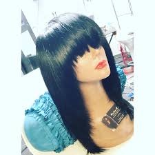 Bangs are an easy way to give yourself a bit of a makeover without doing something extremely drastic. Bang Wrap Razor Bangs Madam B