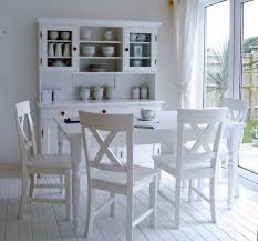 best white table and chairs for kitchen