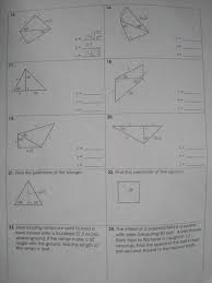 Trigonometric ratios (geometry concepts) trigonometry: Unit 8 Right Triangles Trigonometry Homework 2 En Ya Guru