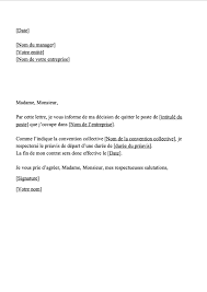 Modeles De Lettre De Demission Telechargez Un Modele De Lette De Demission