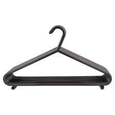 Strong enough to hold heavier clothes. Tesco Hangers 40 Pack Black Tesco Groceries